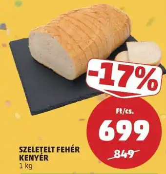 PENNY Szeletelt fehér kenyér ajánlat