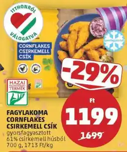PENNY Fagylakoma Cornflakes Csirkemell Csík ajánlat