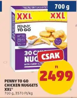 PENNY PENNY TO GO CHICKEN NUGGETS XXL ajánlat