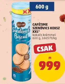 PENNY CAFÉTIME Szendvics Keksz XXL ajánlat