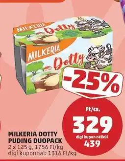 PENNY Milkeria Dotty Puding Duopack ajánlat