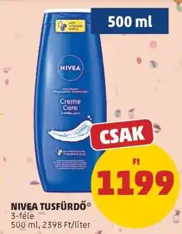 PENNY NIVEA tusfürdő ajánlat