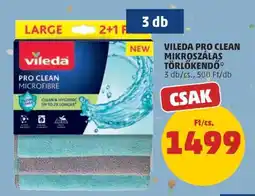 PENNY Vileda Pro Clean mikroszálas törlőkendő ajánlat