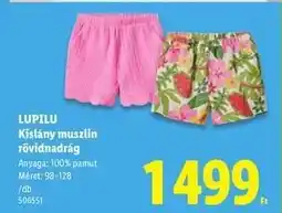 Lidl LUPILU ajánlat