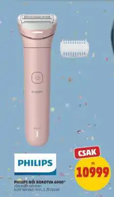 PENNY PHILIPS NŐI BOROTVA 6000 ajánlat