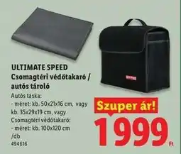 Lidl Ultimate Speed Csomagtéri védőtakaró / autós tároló ajánlat