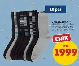 PENNY Unisex zokni ajánlat