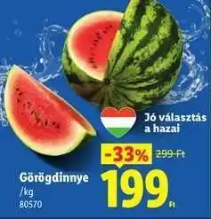 Lidl Görögdinnye ajánlat