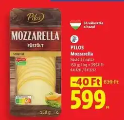 Lidl PILOS Mozzarella ajánlat