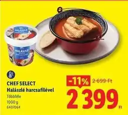 Lidl CHEF SELECT Halászlé harcsafilével ajánlat