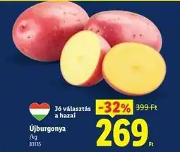 Lidl Újburgonya ajánlat