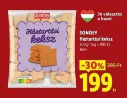 Lidl Sondey Háztartási keksz ajánlat