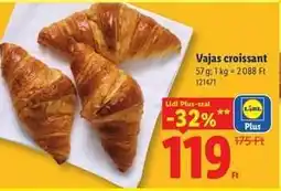 Lidl Vajas croissant ajánlat