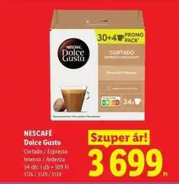 Lidl NESCAFÉ Dolce Gusto ajánlat