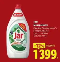 Lidl JAR Mosogatószer ajánlat