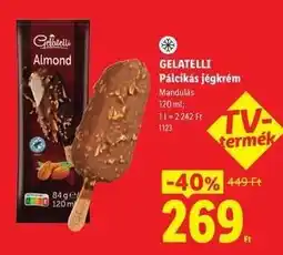 Lidl GELATELLI Pálcikás jégkrém ajánlat