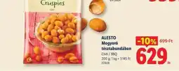 Lidl Alesto Mogyoró tésztabundában ajánlat