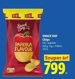 Lidl SNACK DAY Chips ajánlat