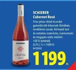 Lidl Schieber Cabernet Rosé ajánlat