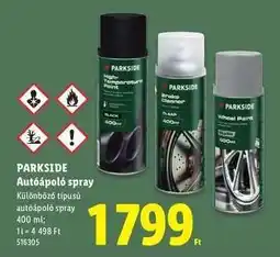 Lidl Parkside Autóápoló spray ajánlat