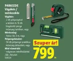 Lidl PARKSIDE Vágókés / mérőeszköz ajánlat