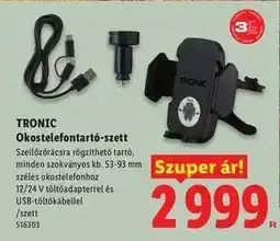 Lidl Tronic Okostelefontartó szett ajánlat