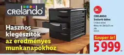 Lidl CRELANDO Irattartó doboz ajánlat