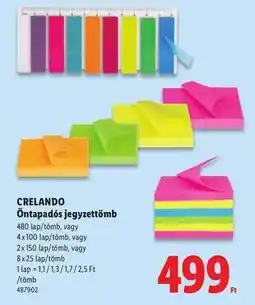 Lidl CRELANDO ajánlat