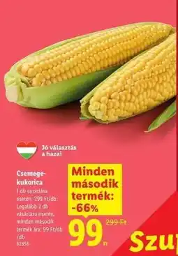 Lidl Csemege-kukorica ajánlat
