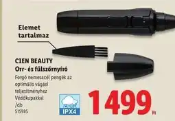 Lidl Cien Beauty Orr- és fülszőrnyíró ajánlat