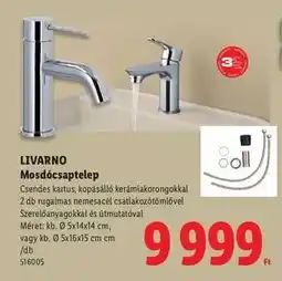 Lidl Livarno Mosdócsaptelep ajánlat