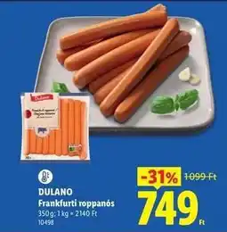 Lidl DULANO ajánlat