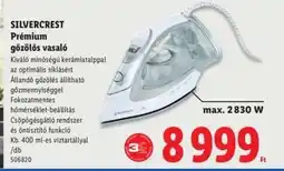 Lidl SILVERCREST Prémium gőzölős vasaló ajánlat