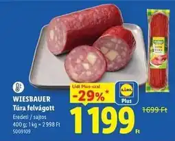 Lidl WIESBAUER Túra felvágott ajánlat