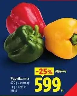 Lidl Paprika mix ajánlat