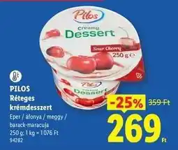 Lidl PILOS Réteges krémdesszert ajánlat
