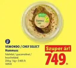 Lidl Vemondo / Chef Select Hummusz ajánlat