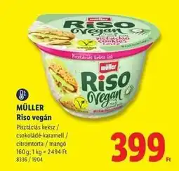 Lidl Müller Riso Vegan ajánlat
