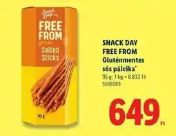 Lidl SNACK DAY FREE FROM ajánlat