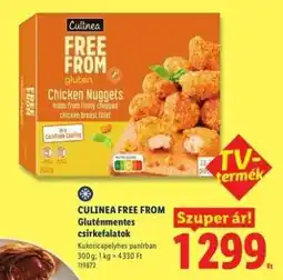 Lidl Culinea Free From Gluténmentes csirkefalatok ajánlat