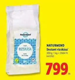 Lidl NATURMIND Instant rizskása ajánlat