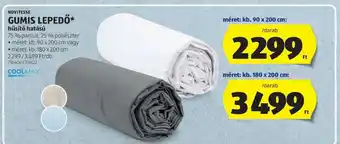 Gumis lepedő