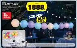 ALDI BELAVI LED-fényfüzér ajánlat