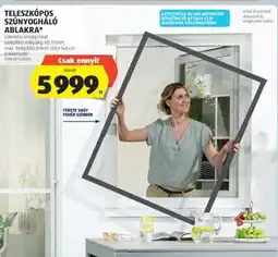 ALDI Teleszkópos szúnyogháló ablakra ajánlat