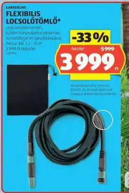 ALDI FLEXIBILIS LOCSOLÓTÖMLŐ ajánlat