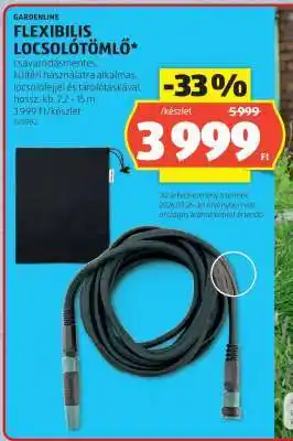 FLEXIBILIS LOCSOLÓTÖMLŐ