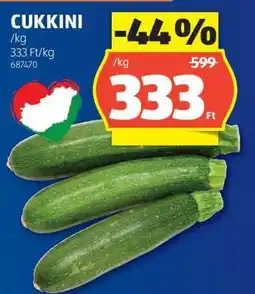 ALDI Cukkini ajánlat