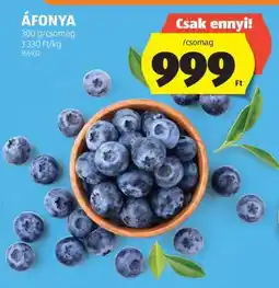 ALDI Áfonya ajánlat