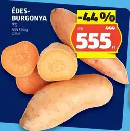ALDI Édesburgonya ajánlat