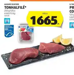 ALDI Almare Seafood Tonhalfilé ajánlat
